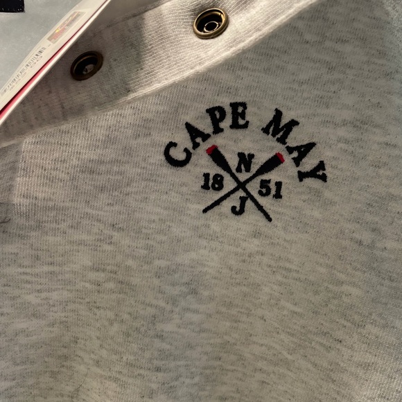 💜NWT From Cape May mens pullover sweatshirt. - Picture 4 of 5